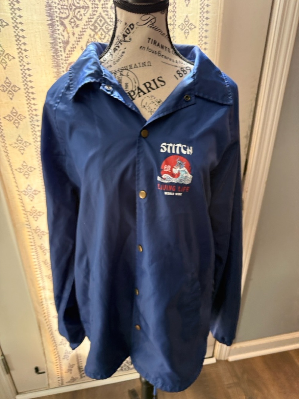 Disney Blue Stitch lightweight Jacket